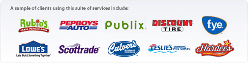 This suite of services is featured at the following websites:
